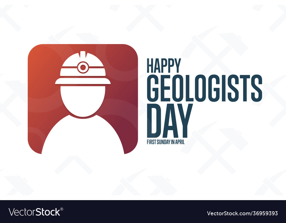 Happy geologists day first sunday in april