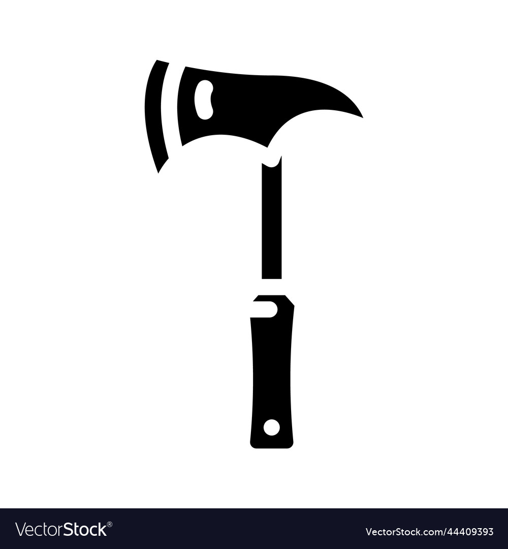 Hunter axt tool glyph icon