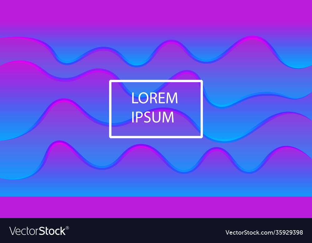 Abstract layered background with colorful shapes