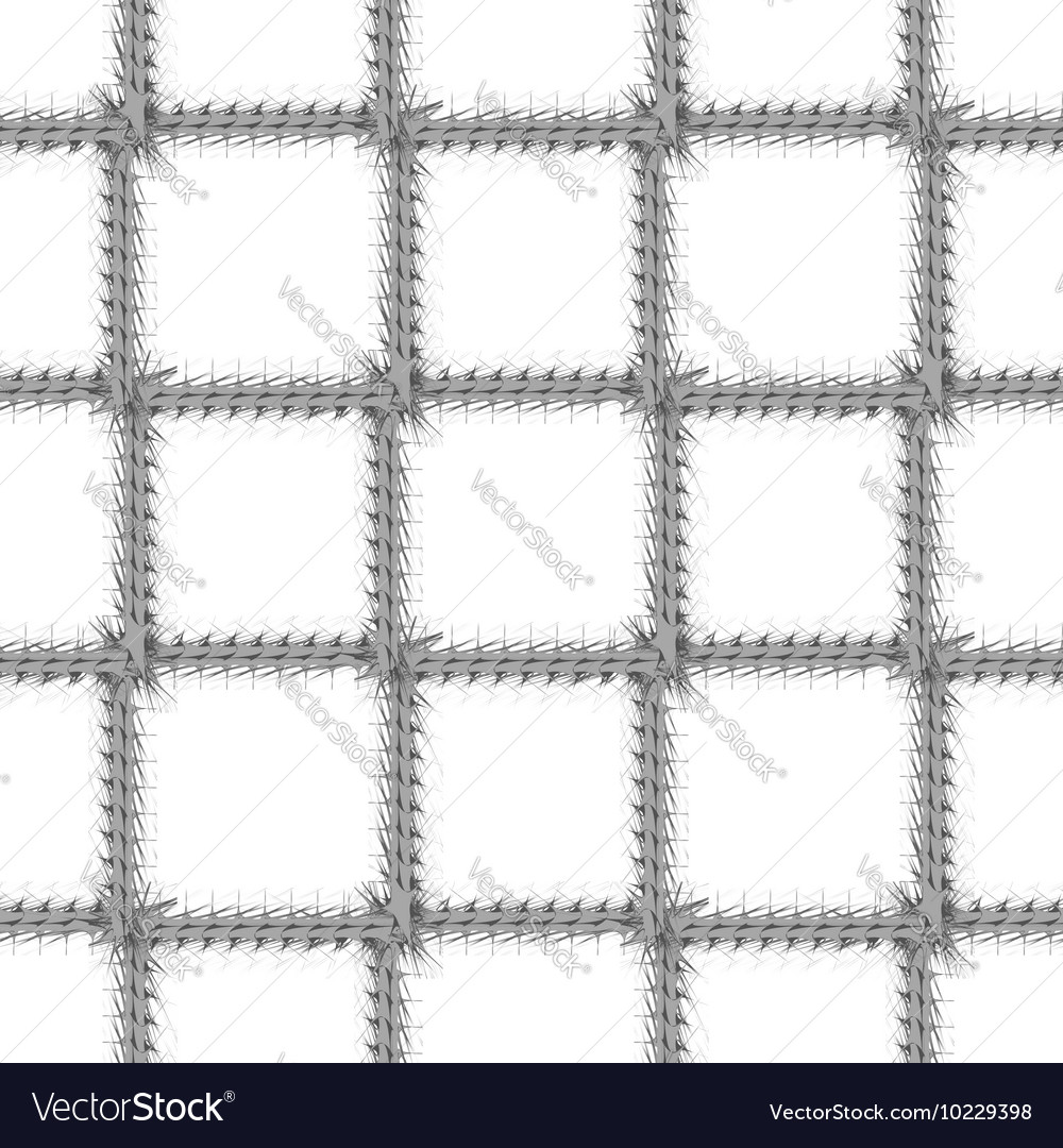 Decorative grey frame seamless pattern