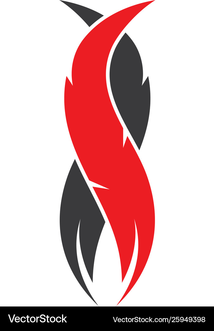 Feather icon template Royalty Free Vector Image