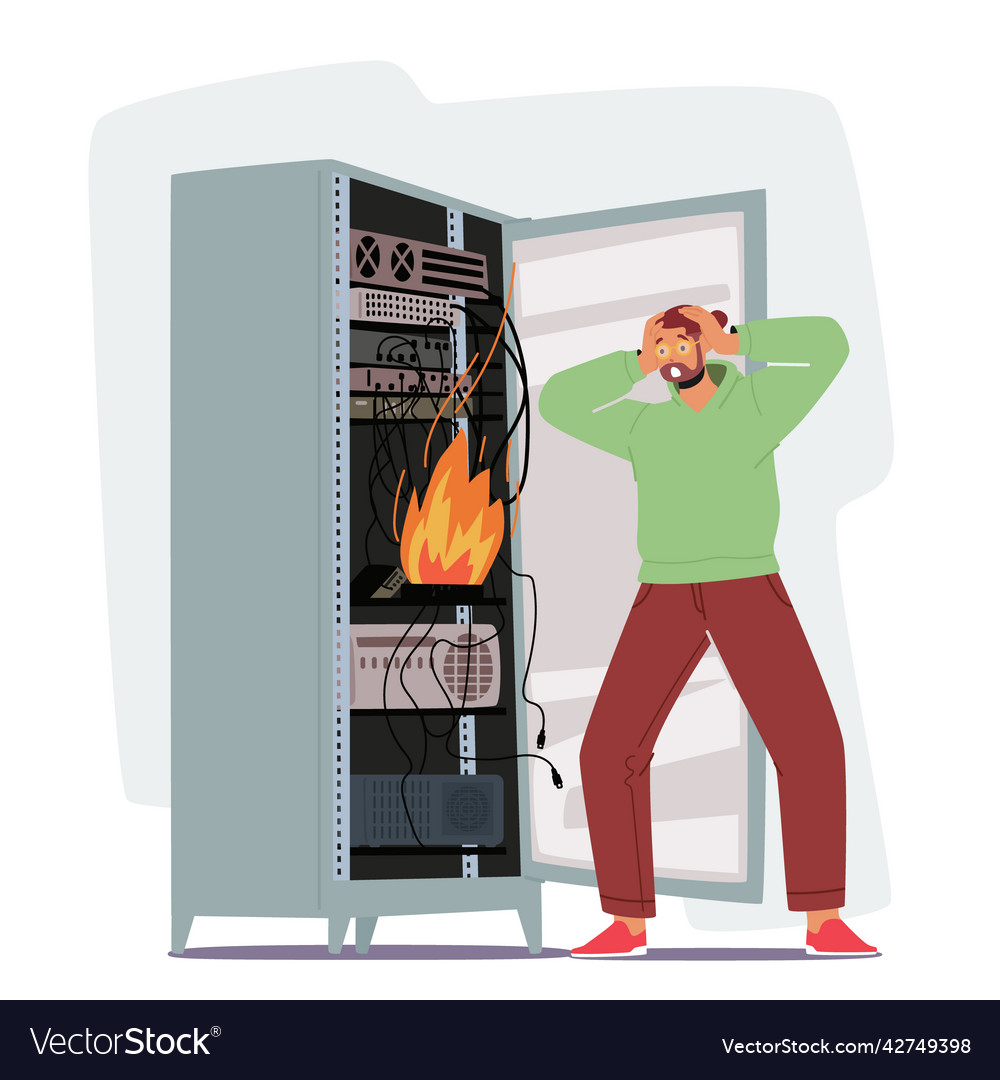 System administrator or sysadmin character