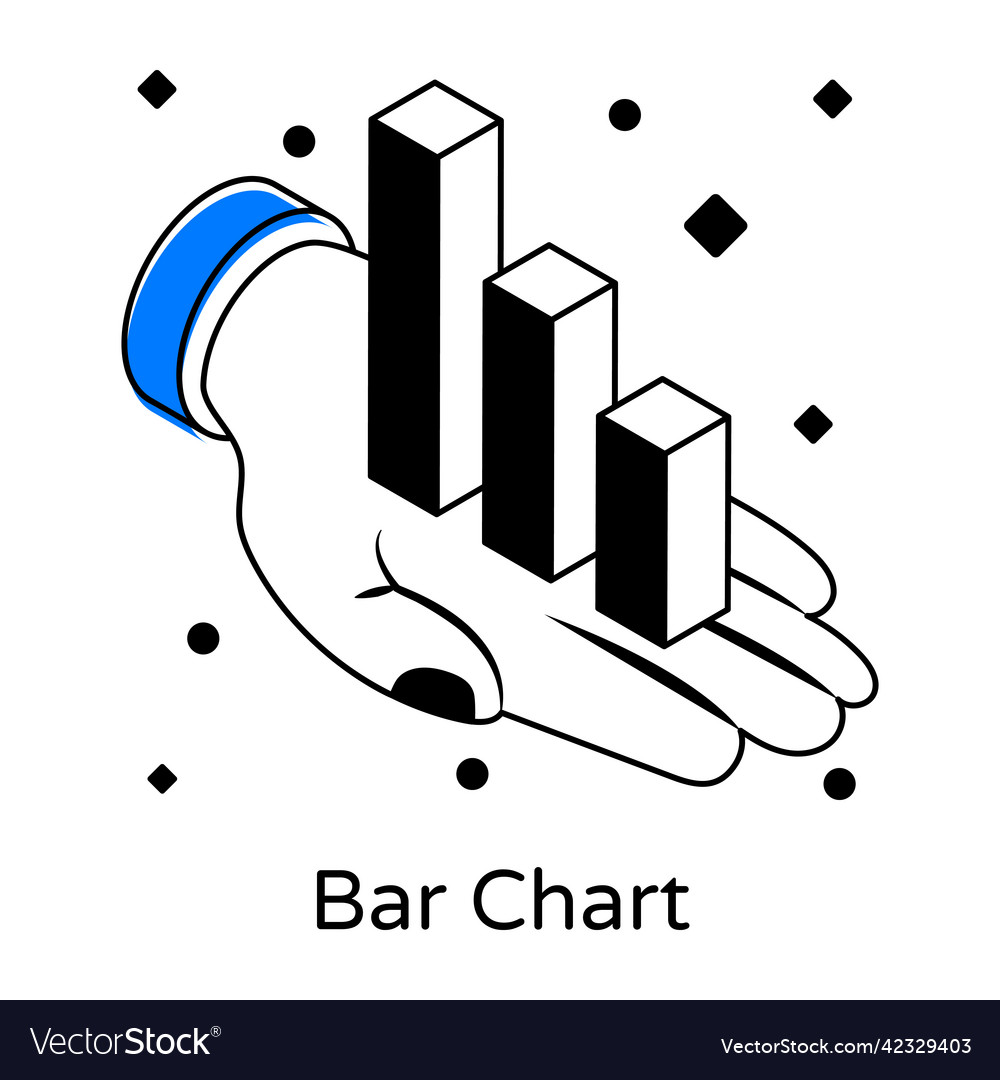 Bar chart Royalty Free Vector Image - VectorStock