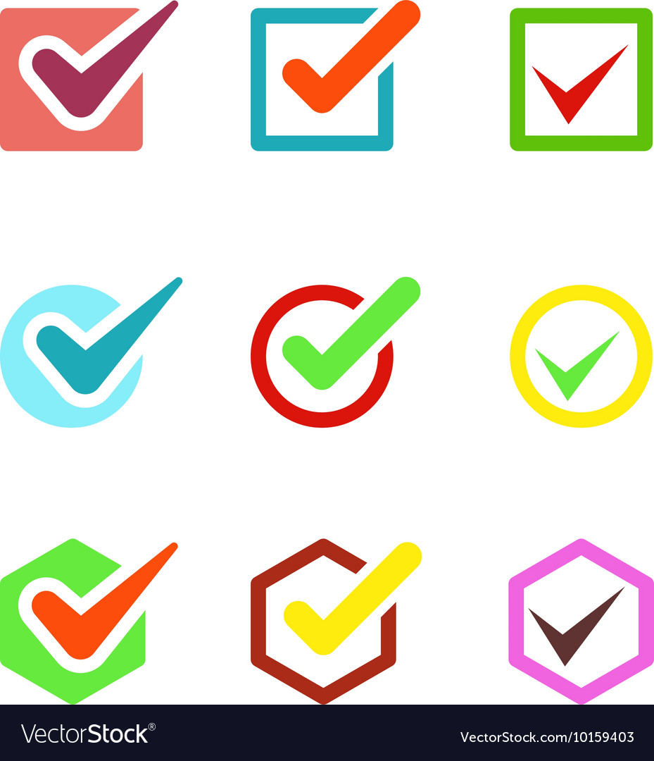 Check vote icon button
