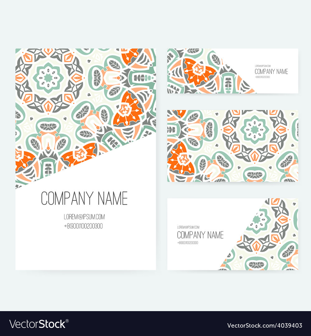 Ornamental business set design