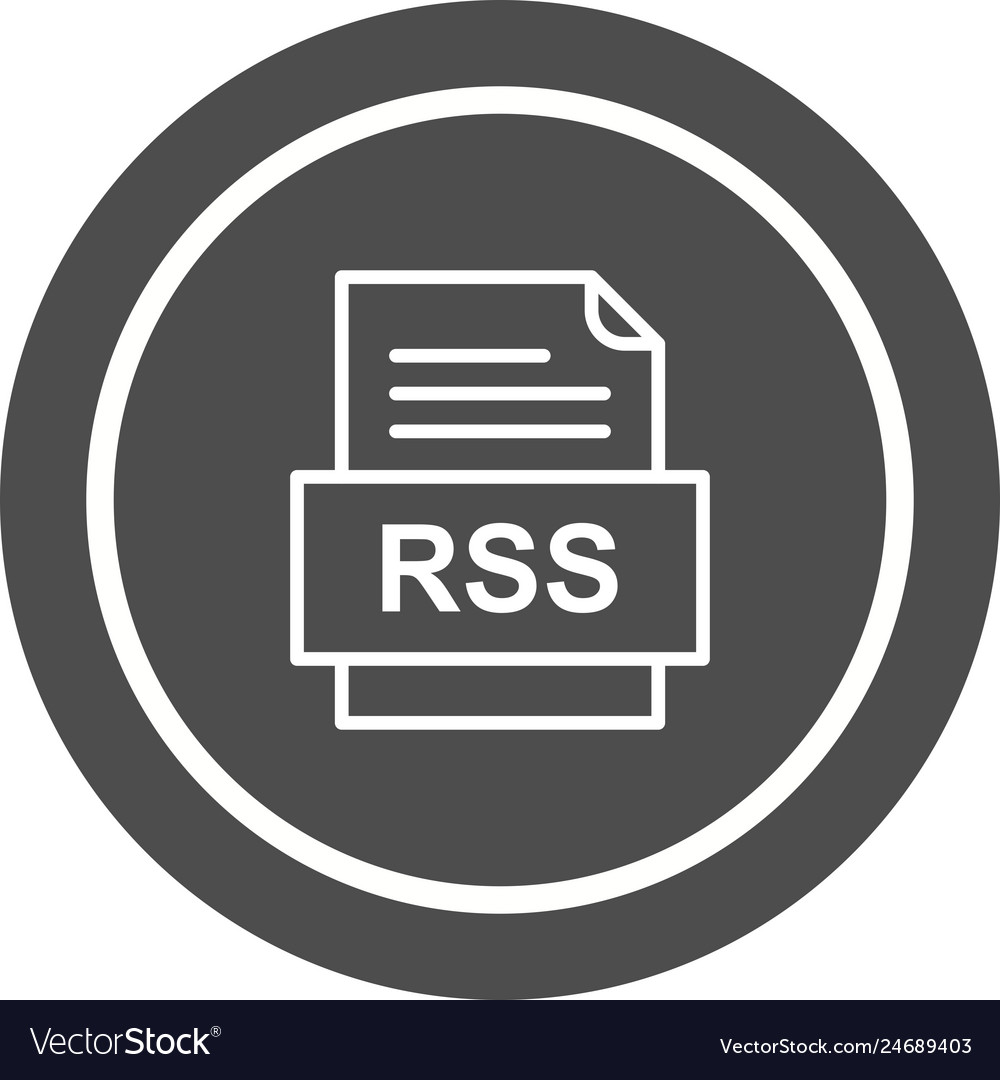 Rss file document icon