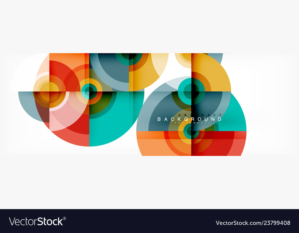 Abstract background circle design Royalty Free Vector Image