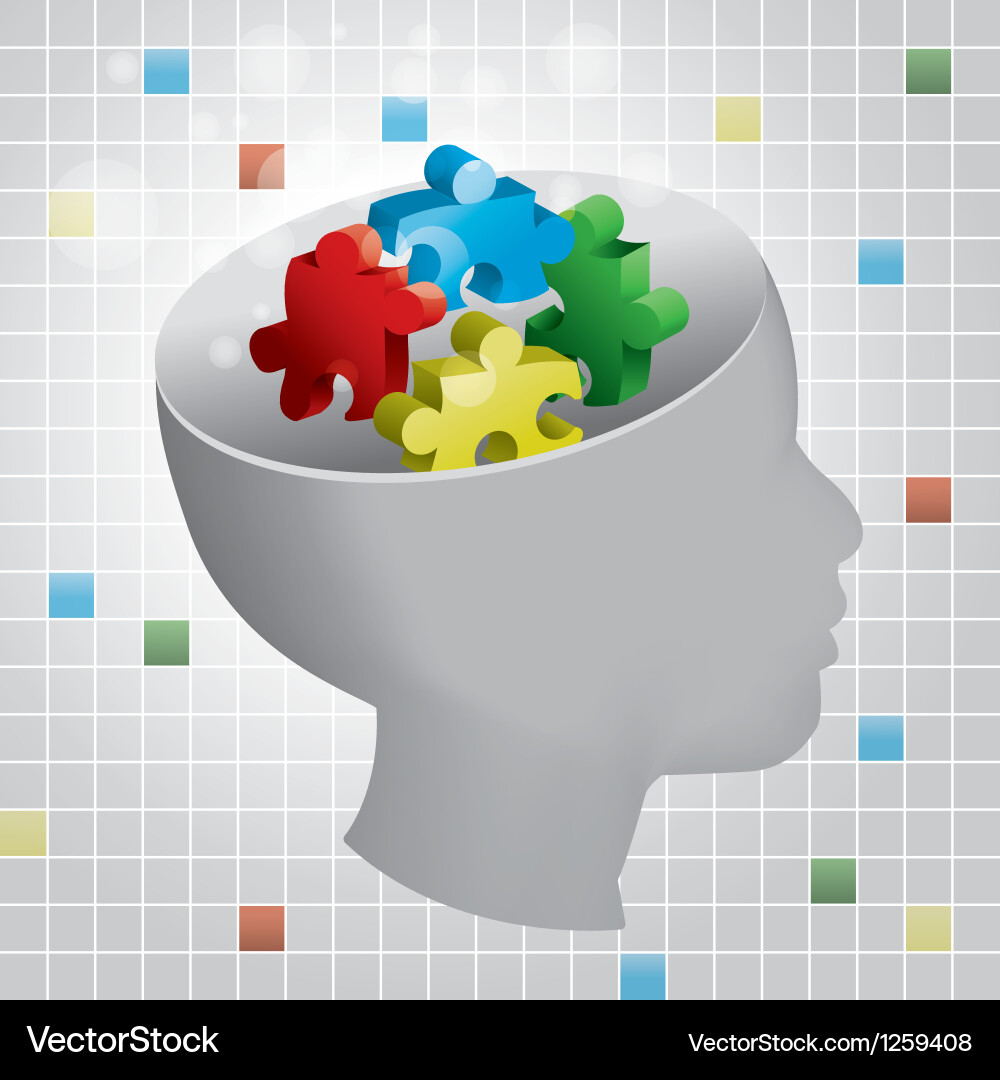 Child Autism Royalty Free Vector Image Vectorstock