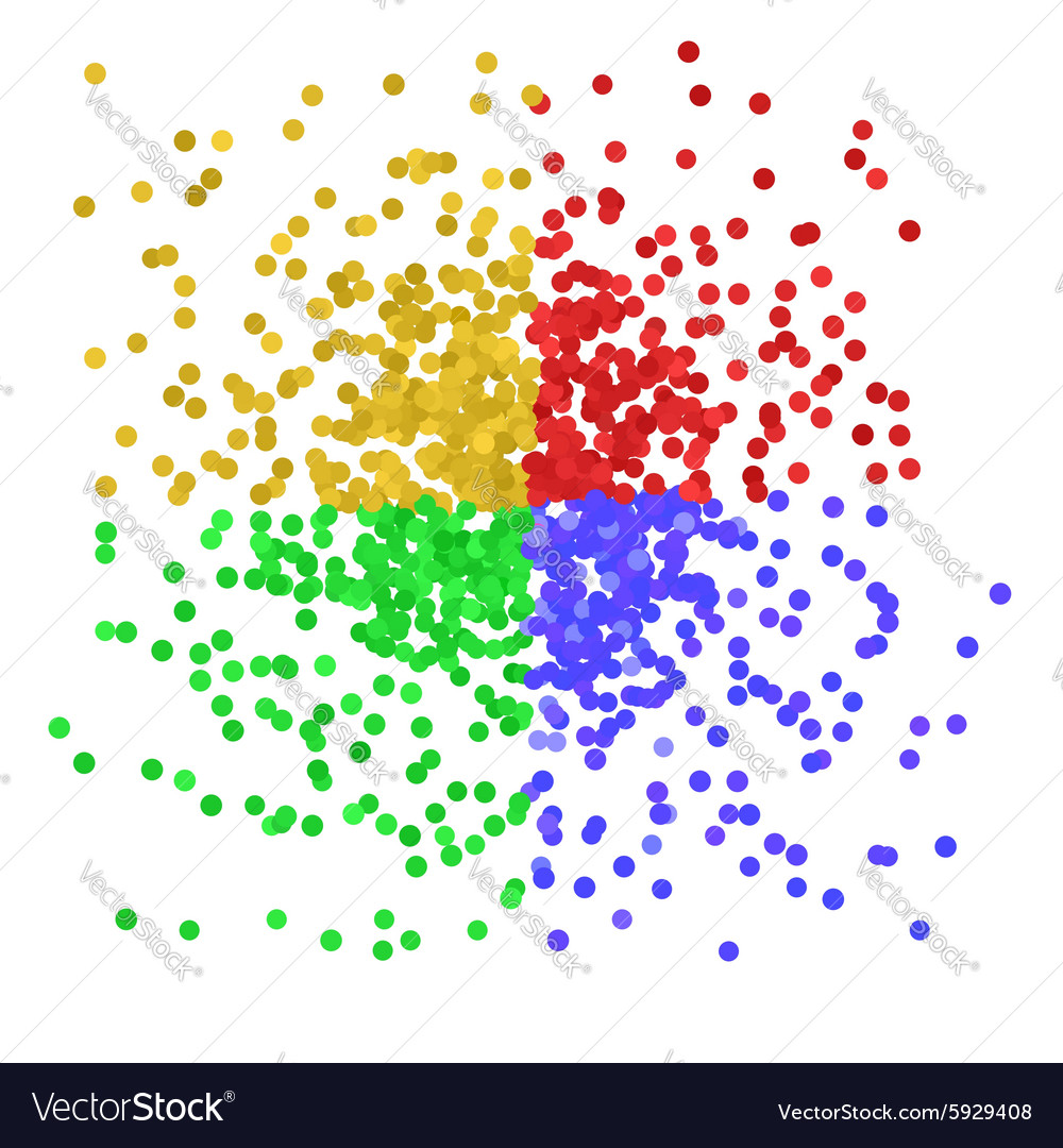Bunte Konfetti