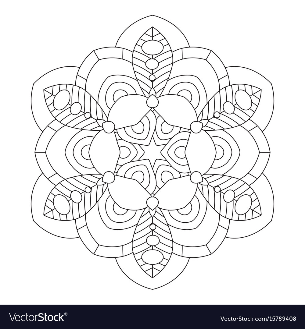 Flower mandala