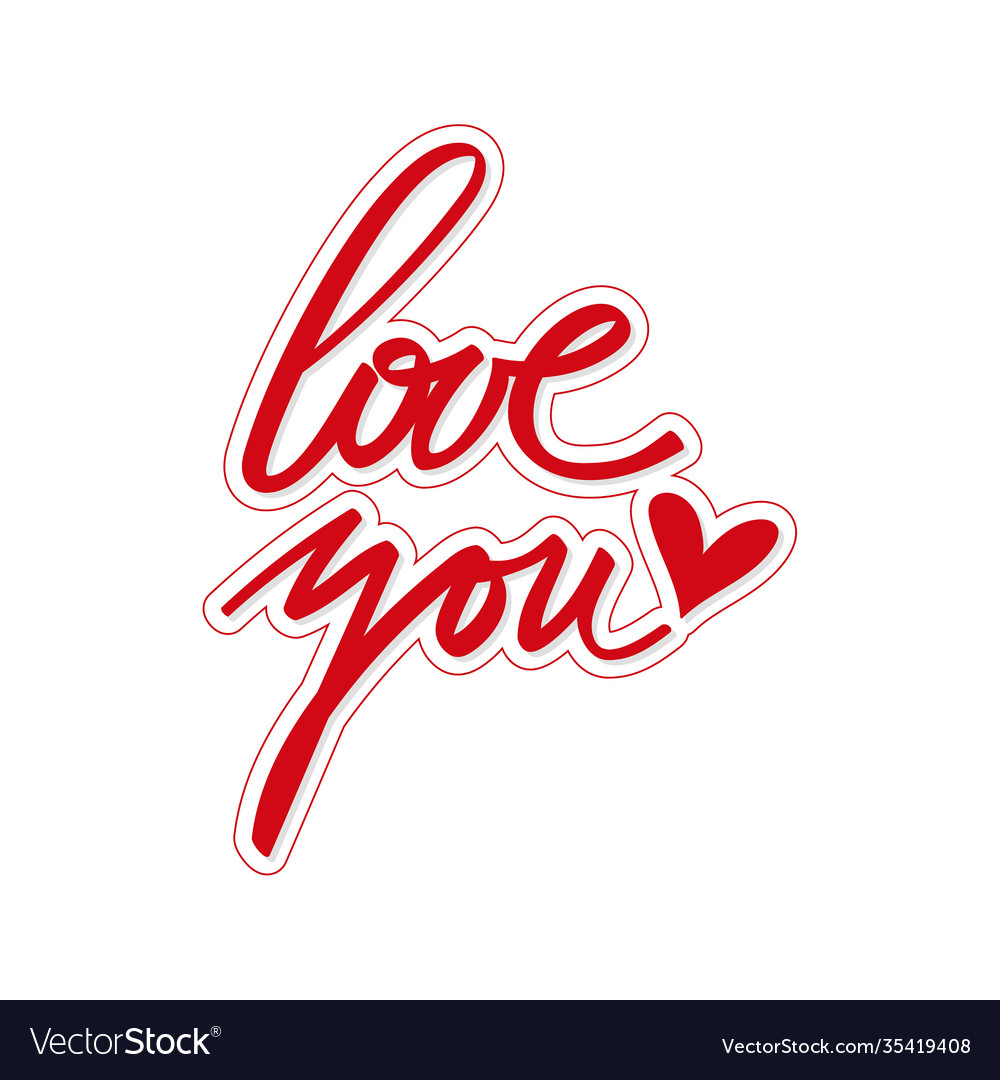 Handwriting words Royalty Free Vector Image - VectorStock