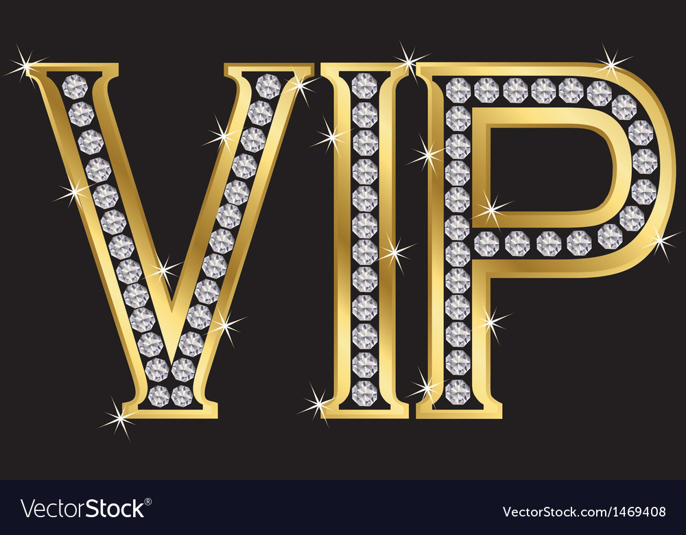 Vip badge Royalty Free Vector Image - VectorStock