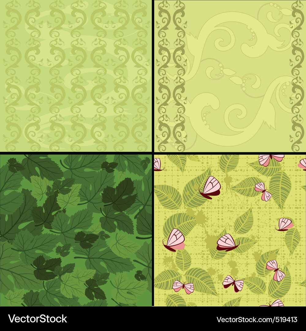 Seamless nature Royalty Free Vector Image - VectorStock