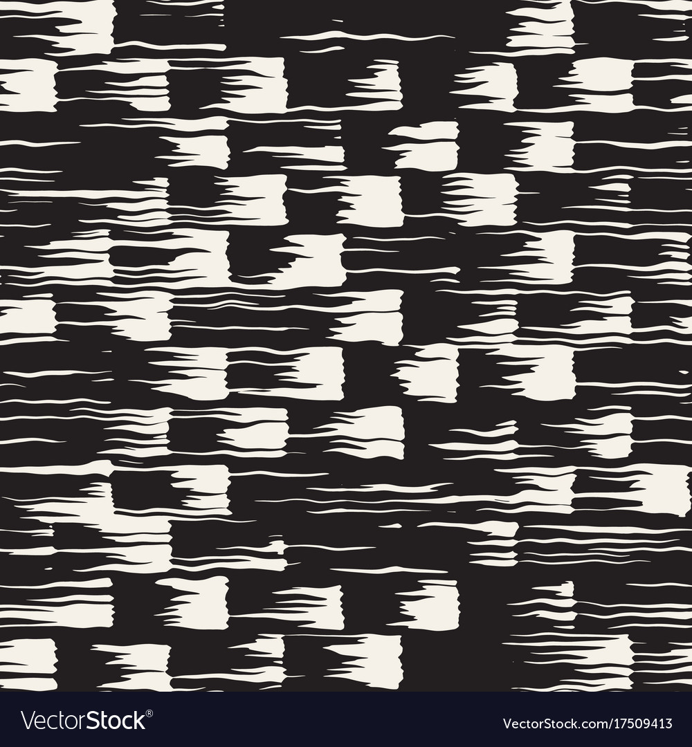 Seamless pattern with brush stripes