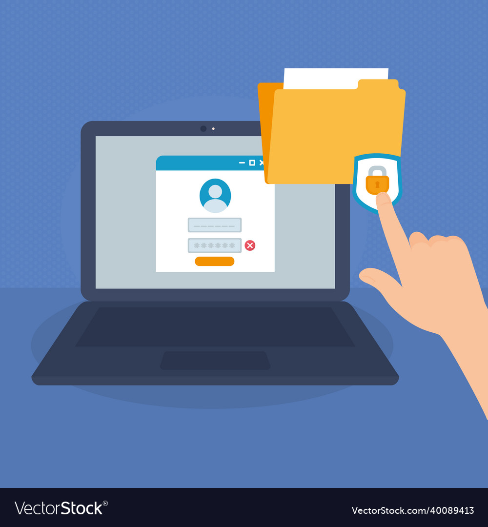 Security and laptop with password