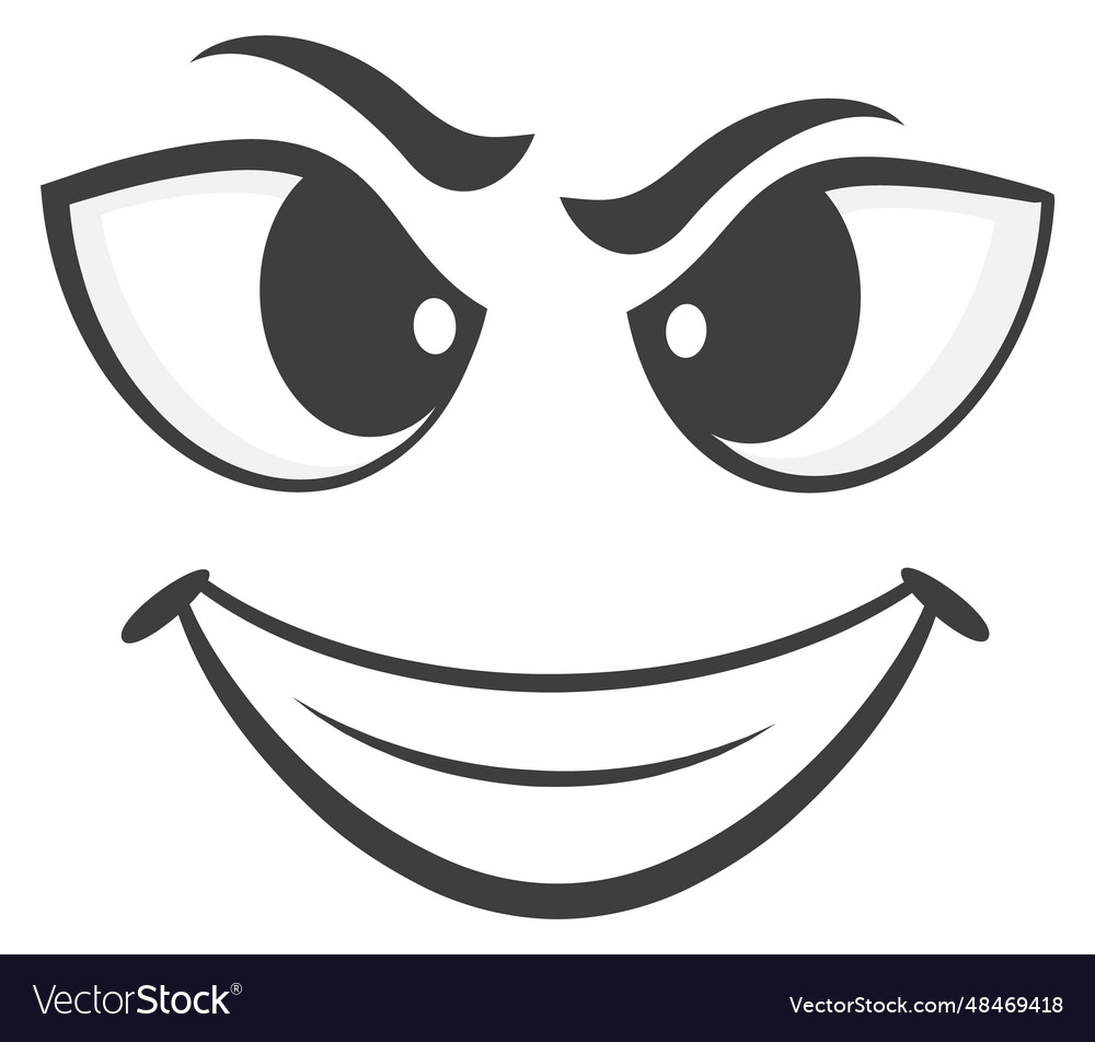 Villain Grin Mouth' Sticker