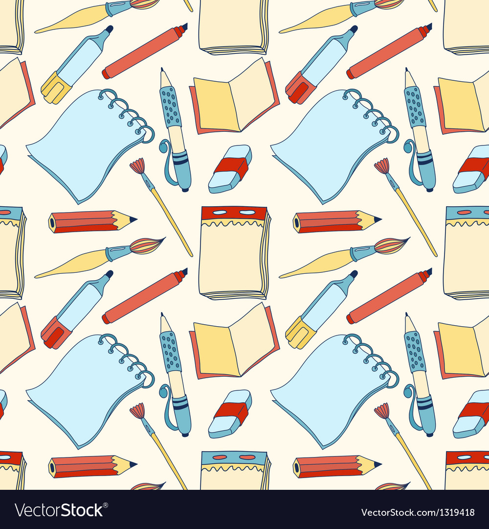 Notes seamless color pattern