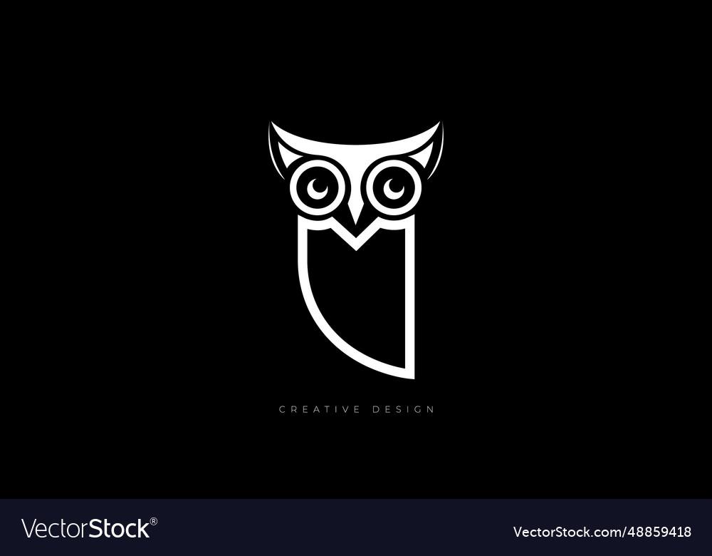 Owl elegant creative brand logo