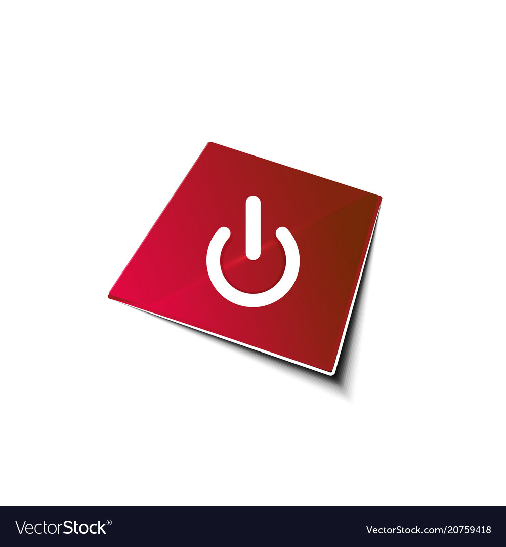 Start power button ui icon design on off symbol