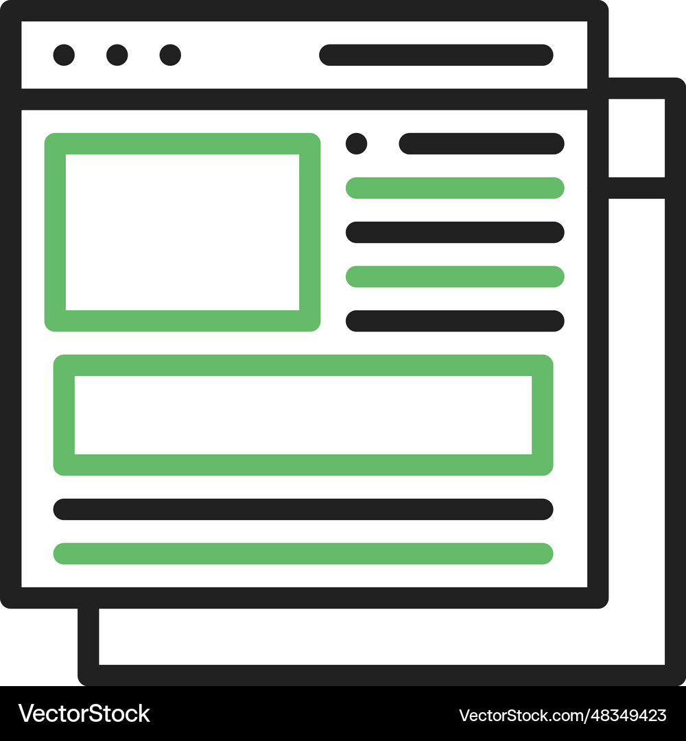 Content icon image Royalty Free Vector Image - VectorStock