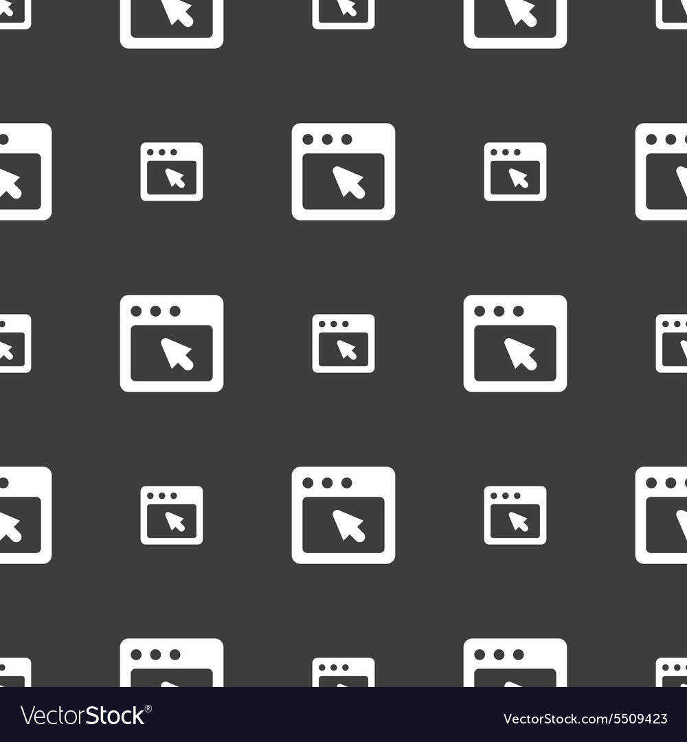 Dialog box icon sign seamless pattern on a gray