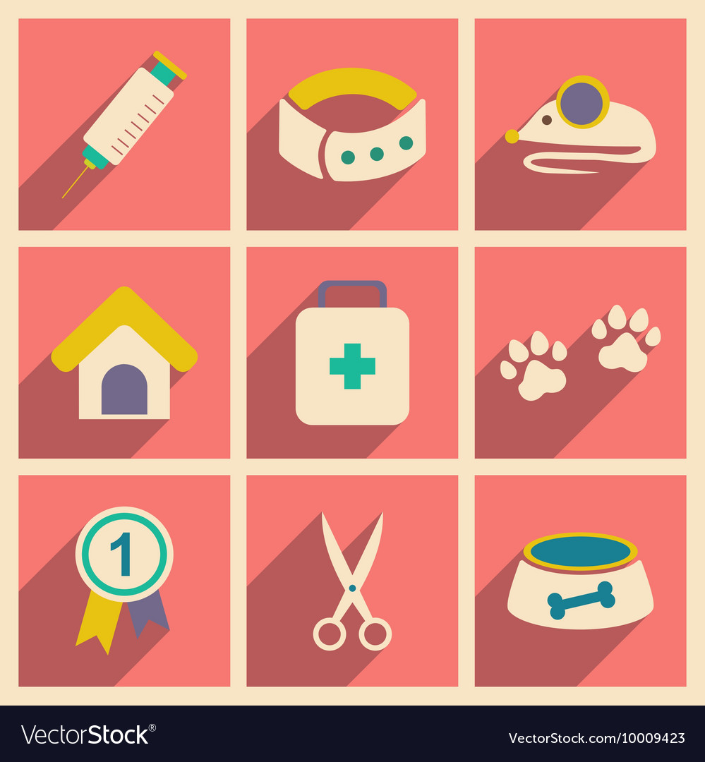 Flat with shadow concept and mobile application