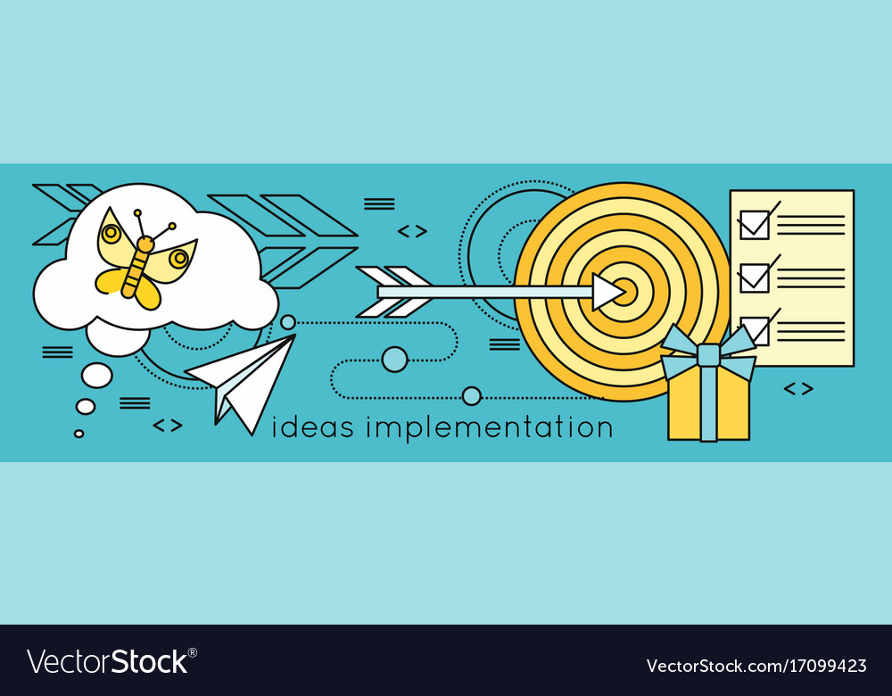 Ideas implementation background in flat