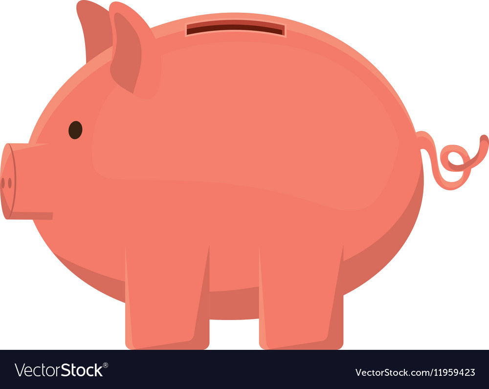 Isolated piggy design