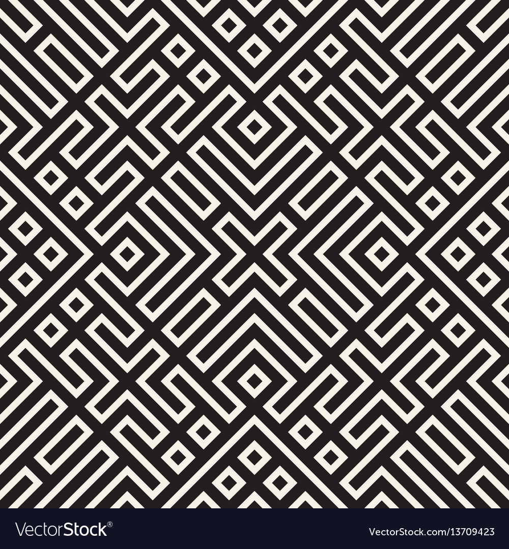 Symmetrical Ethnic Lattice Pattern