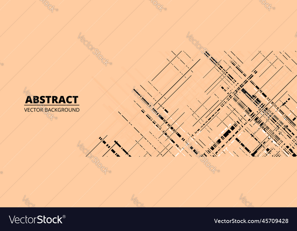 Abstract modern wide beige banner design