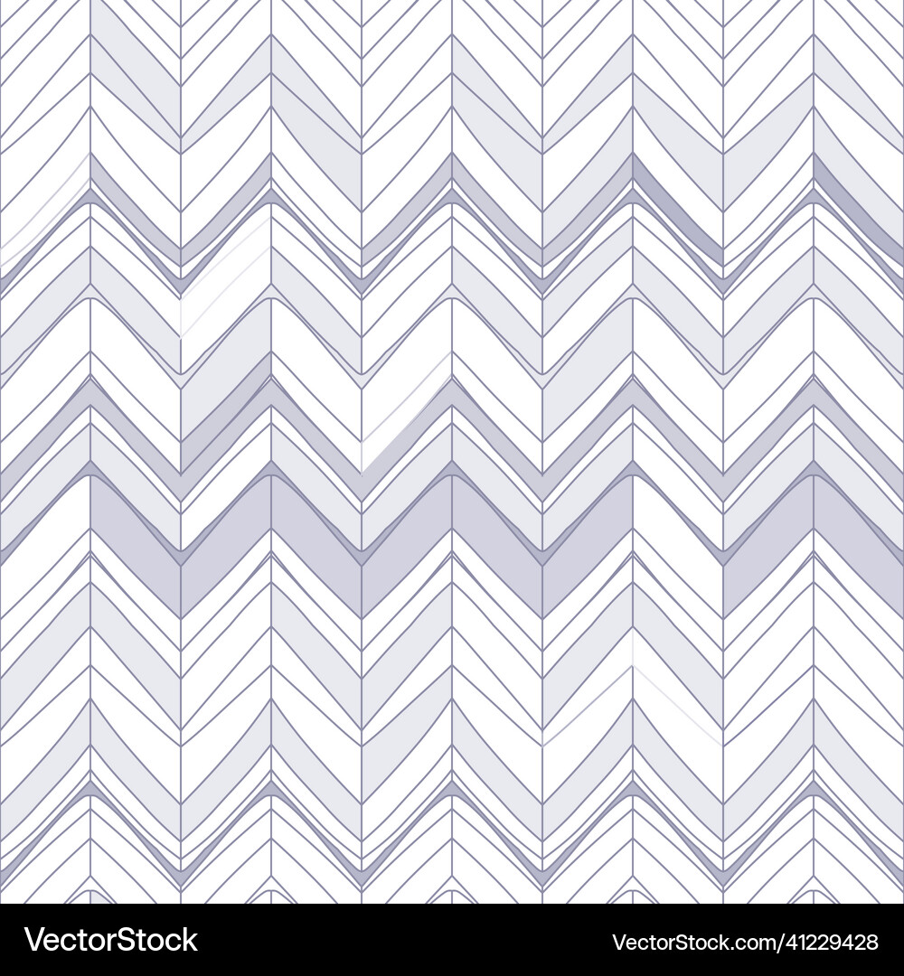 Ethnic zigzag pattern in retro colors aztec style Vector Image