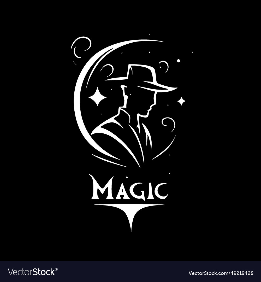 Magic - minimalist and flat logo