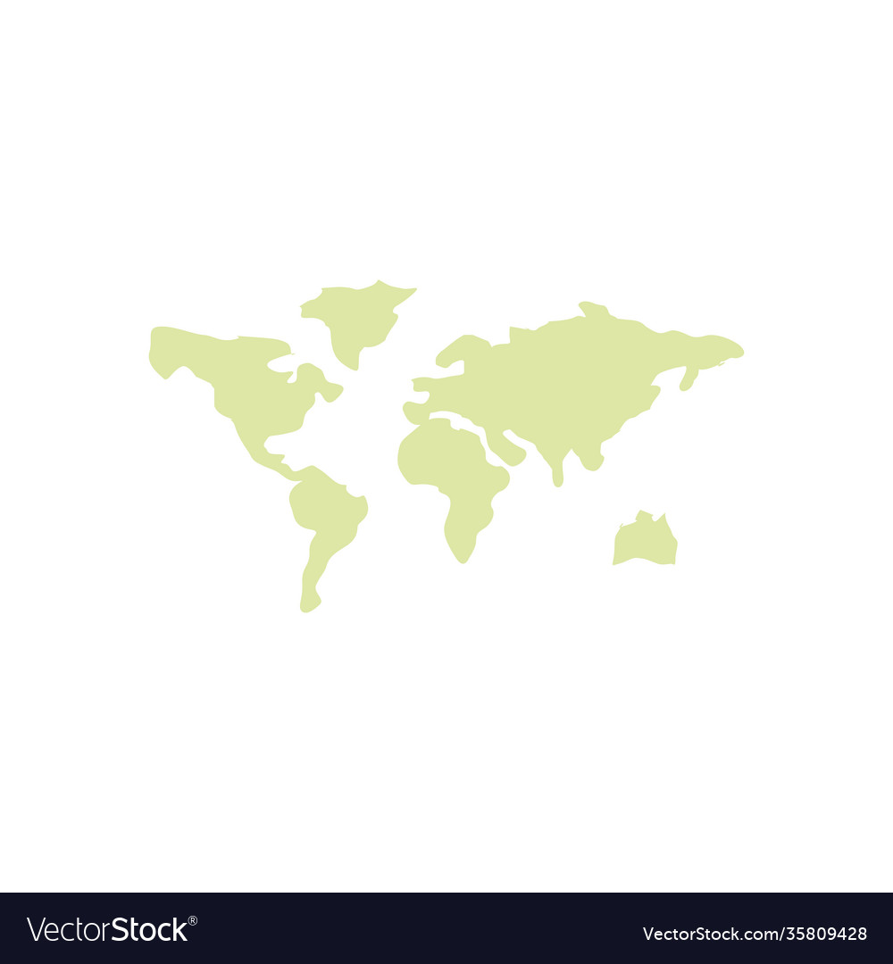 Map flat style icon design Royalty Free Vector Image