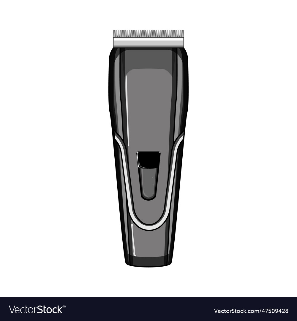 Salon hair clipper cartoon Royalty Free Vector Image