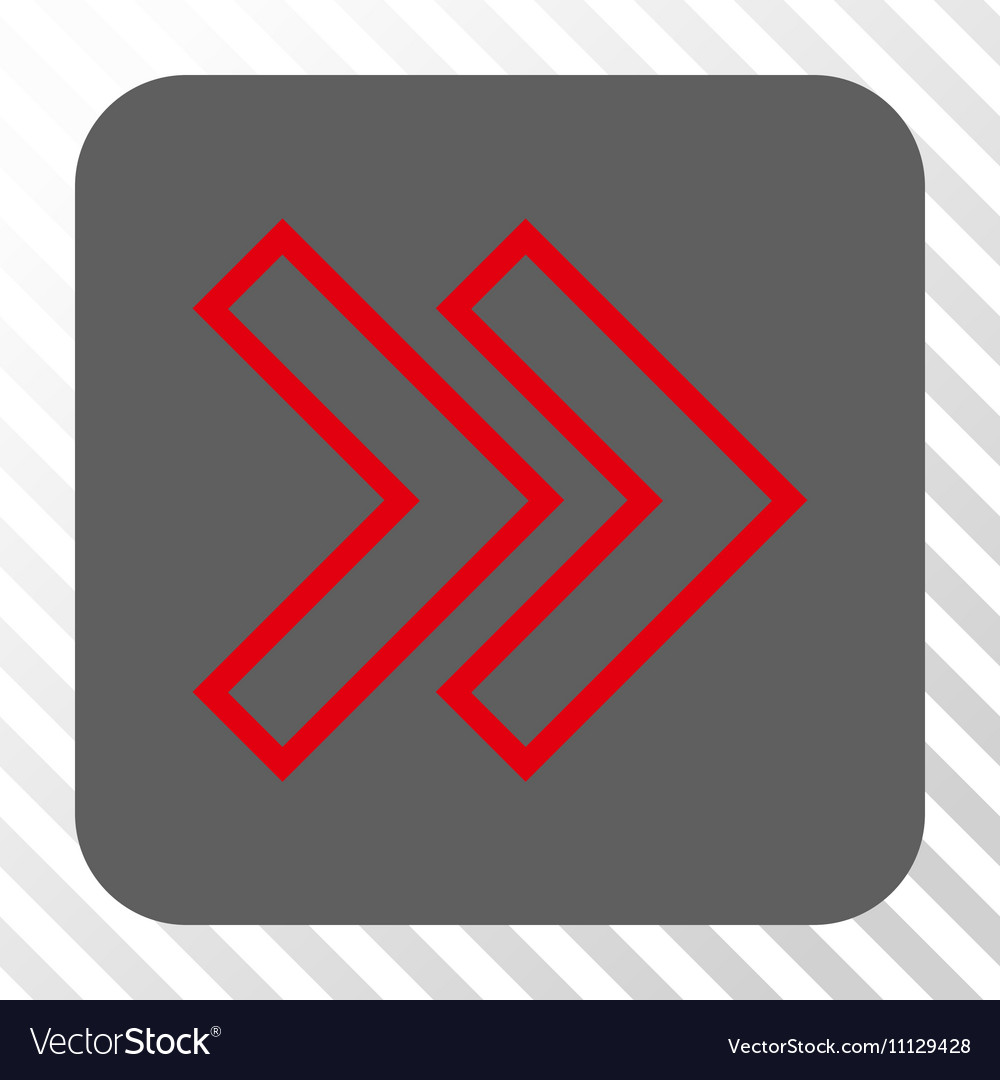 Shift right rounded square button
