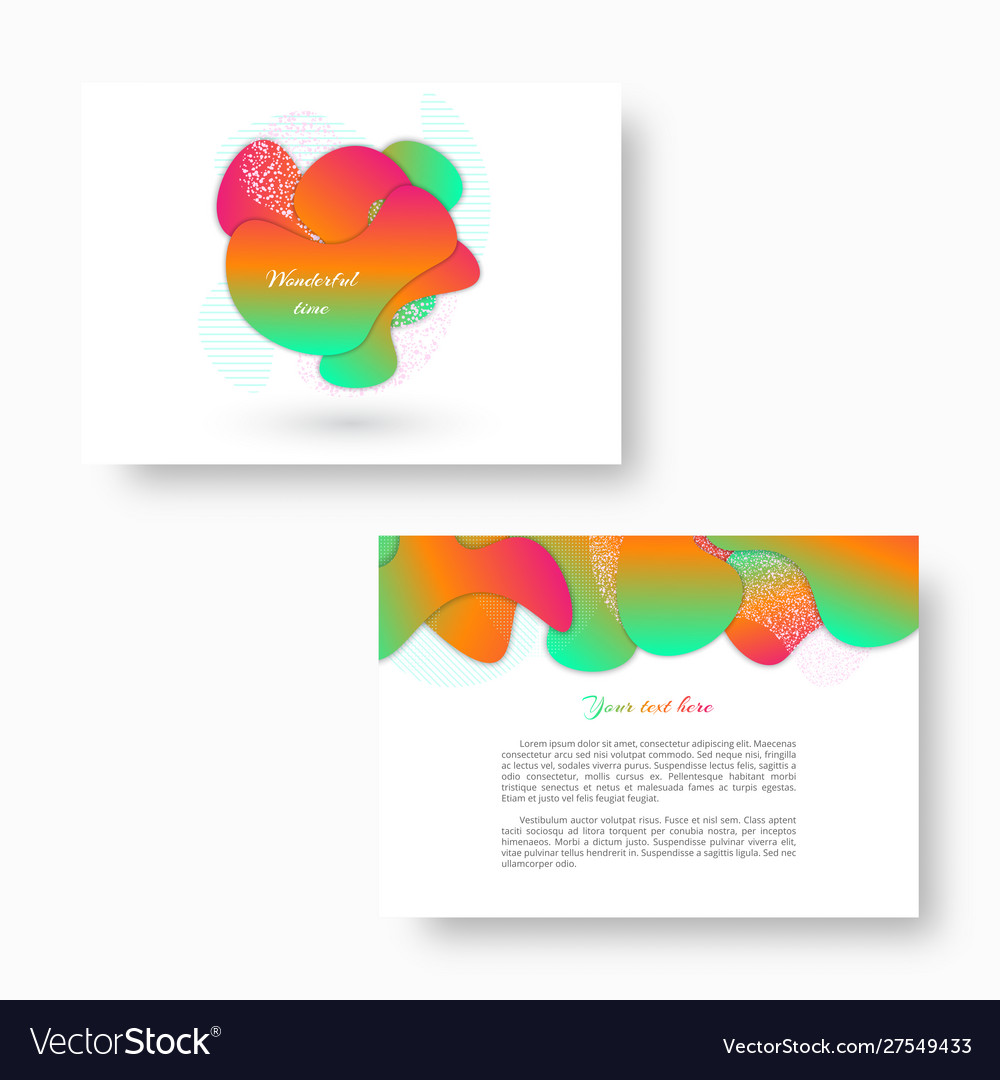 Abstract elements on a rectangular background Vector Image Abstract elements on a rectangular background