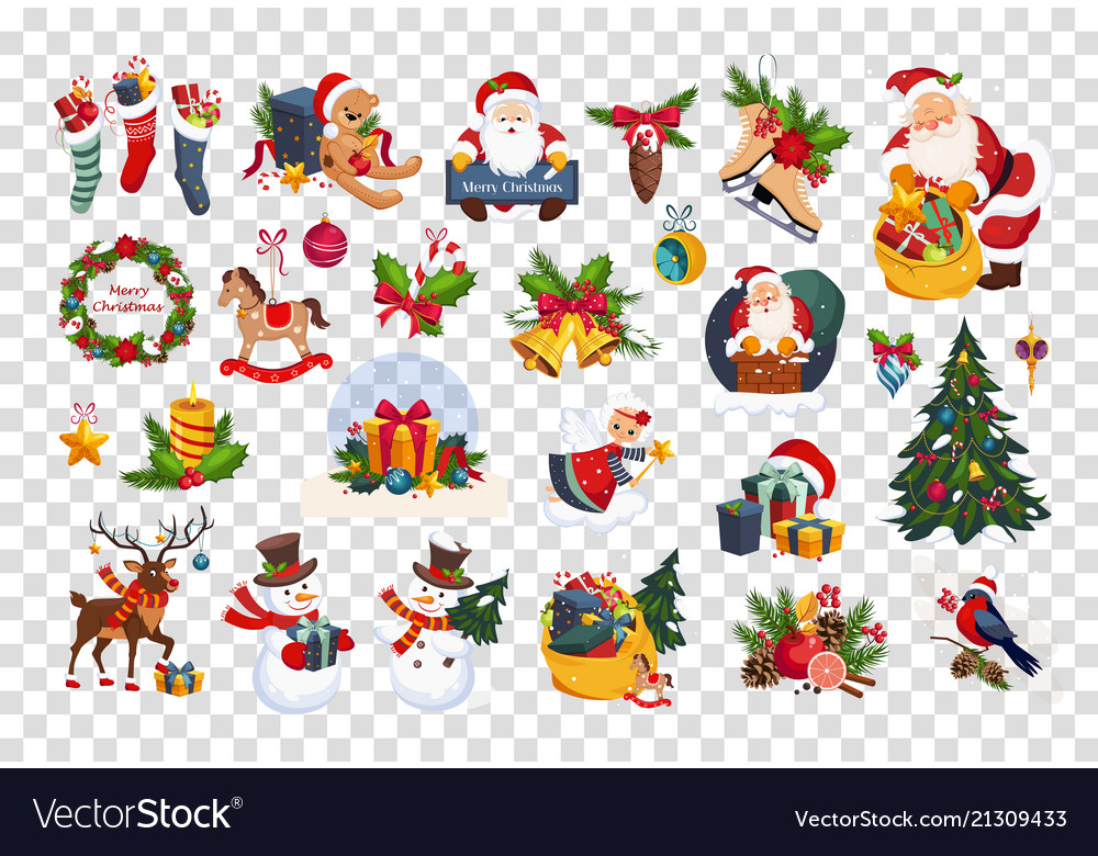 Christmas & New Year Festive Icons