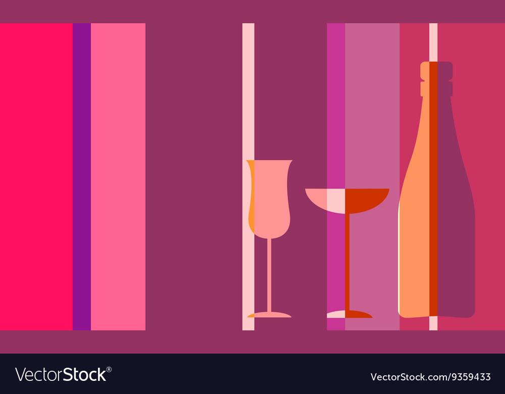 Design for wine event invitation