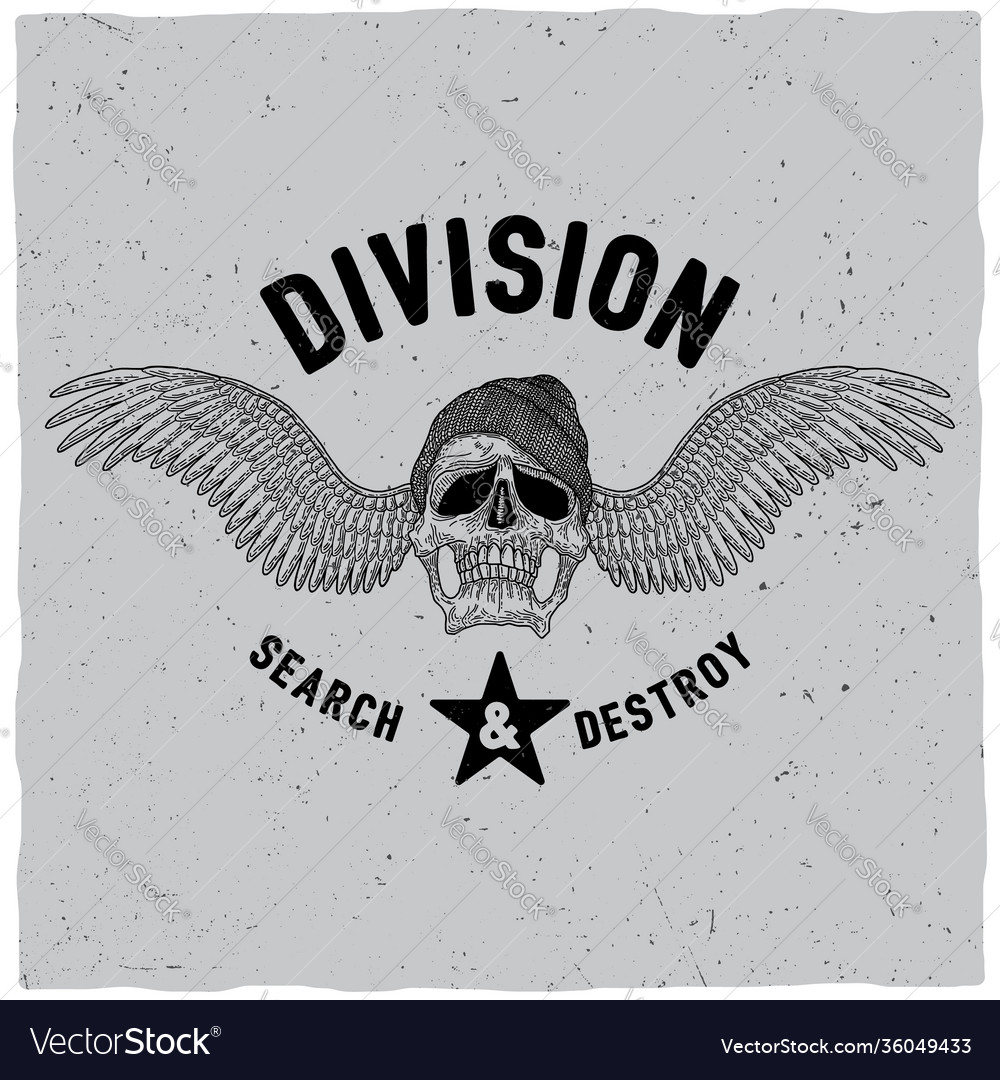 Division search and destroy poster