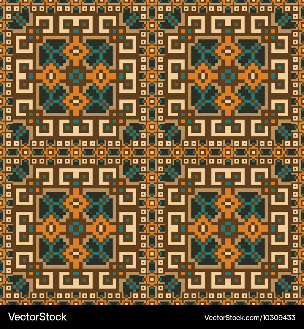 Ethnic seamless pattern background Royalty Free Vector Image