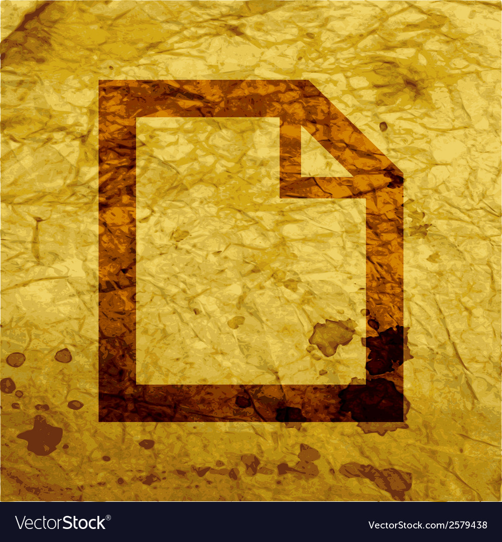 Blank paper flat modern web button and space