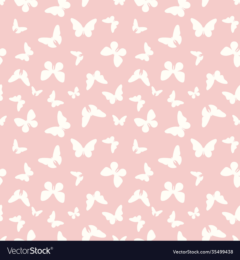Butterflies pattern abstract seamless background