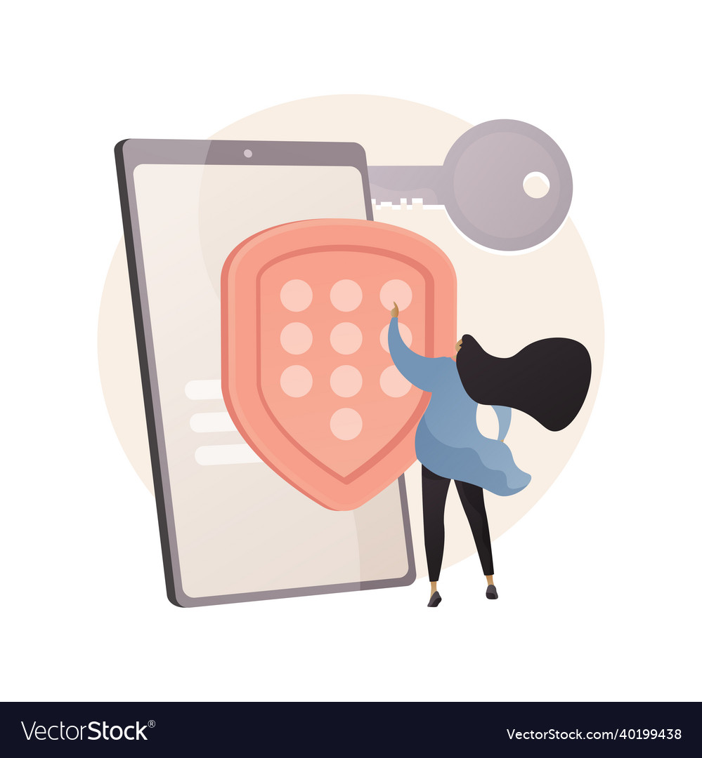 Secure web traffic abstract concept vector image Secure web traffic abstract concept