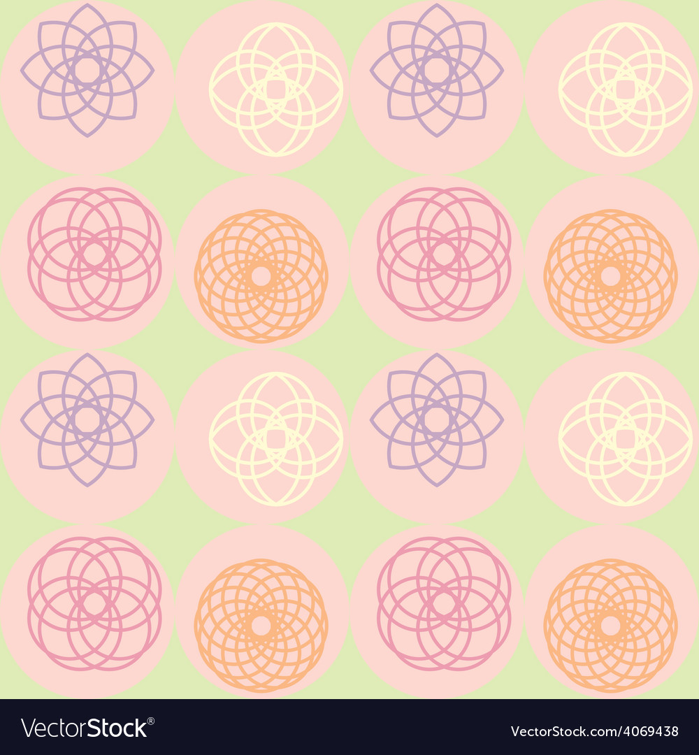 Spirograph Dot Pattern