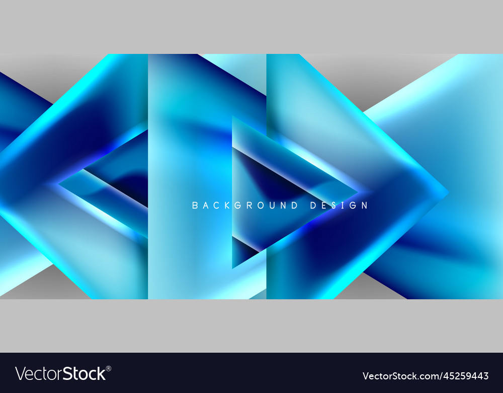 Abstract background with overlapping triangles Vector Image Abstract background with overlapping triangles