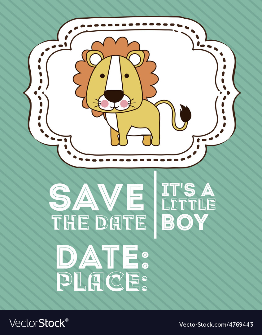 Baby shower design