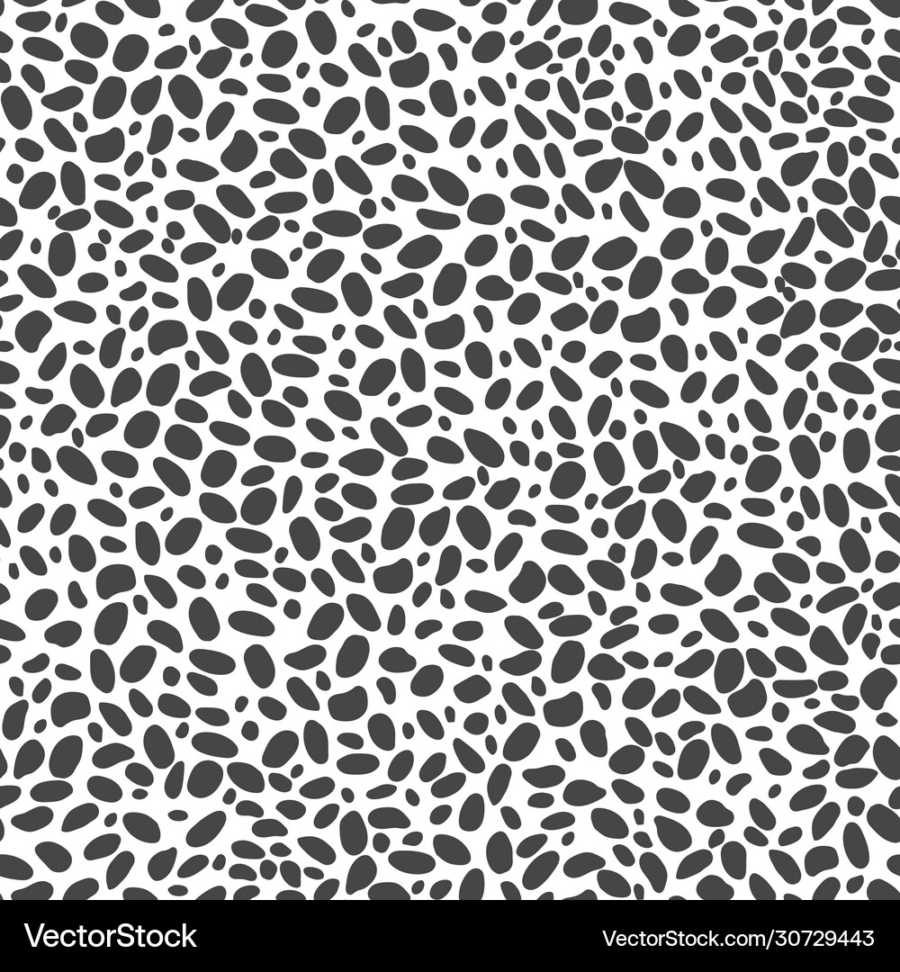 Chia pudding seamless pattern Royalty Free Vector Image