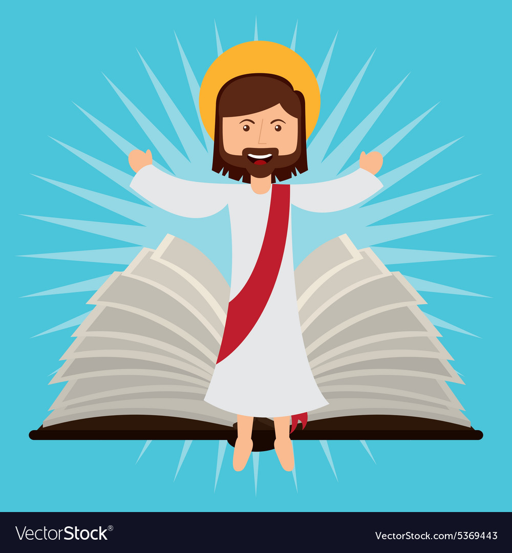 Holy bible Royalty Free Vector Image - VectorStock