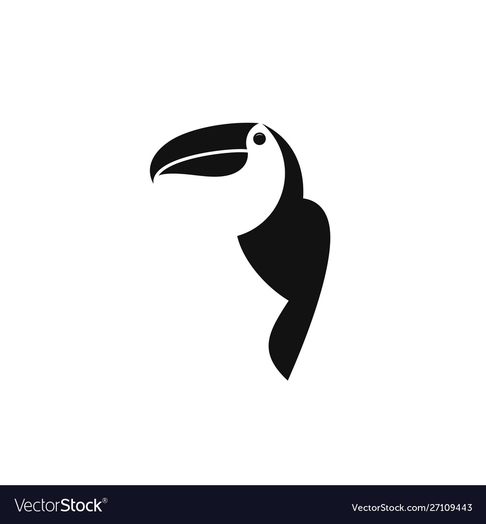 Toucan logo Royalty Free Vector Image - VectorStock