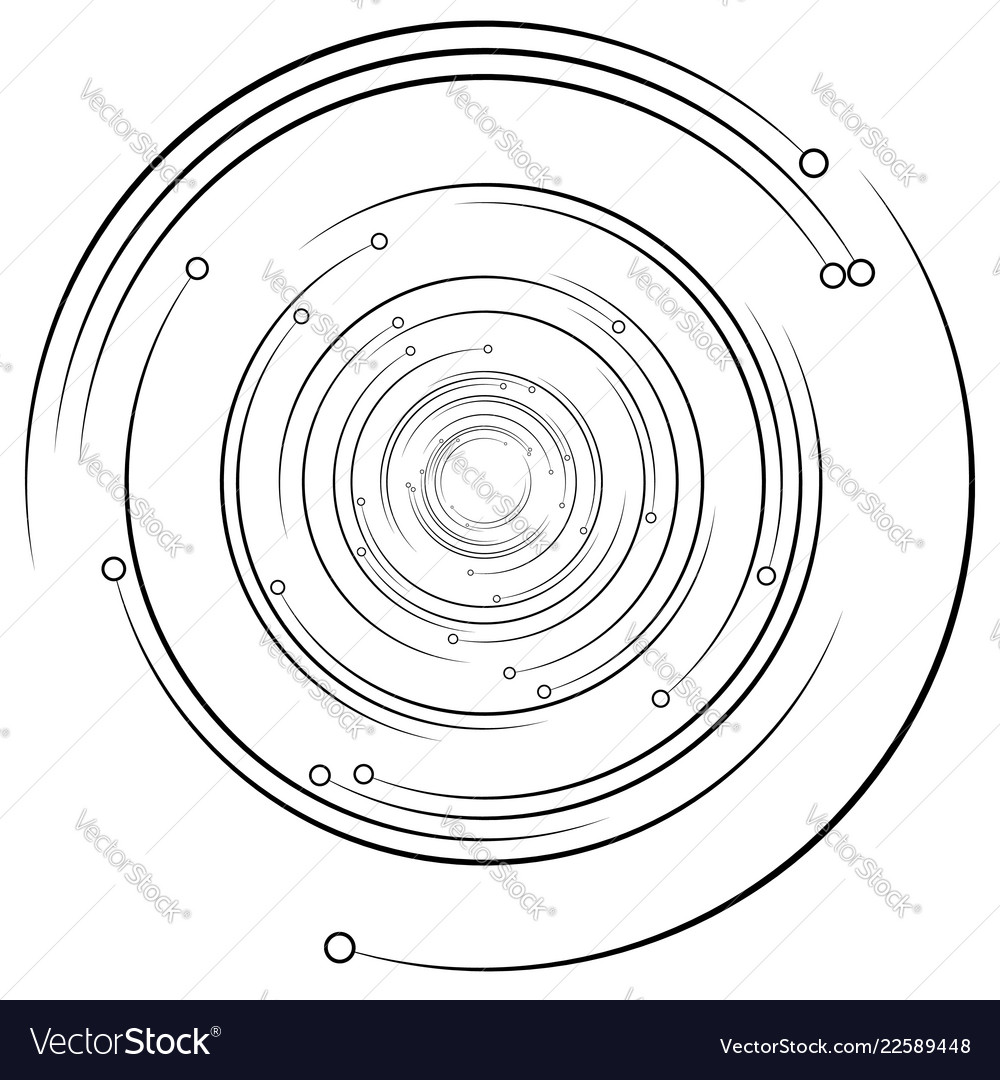 Concentric Rotating Circles